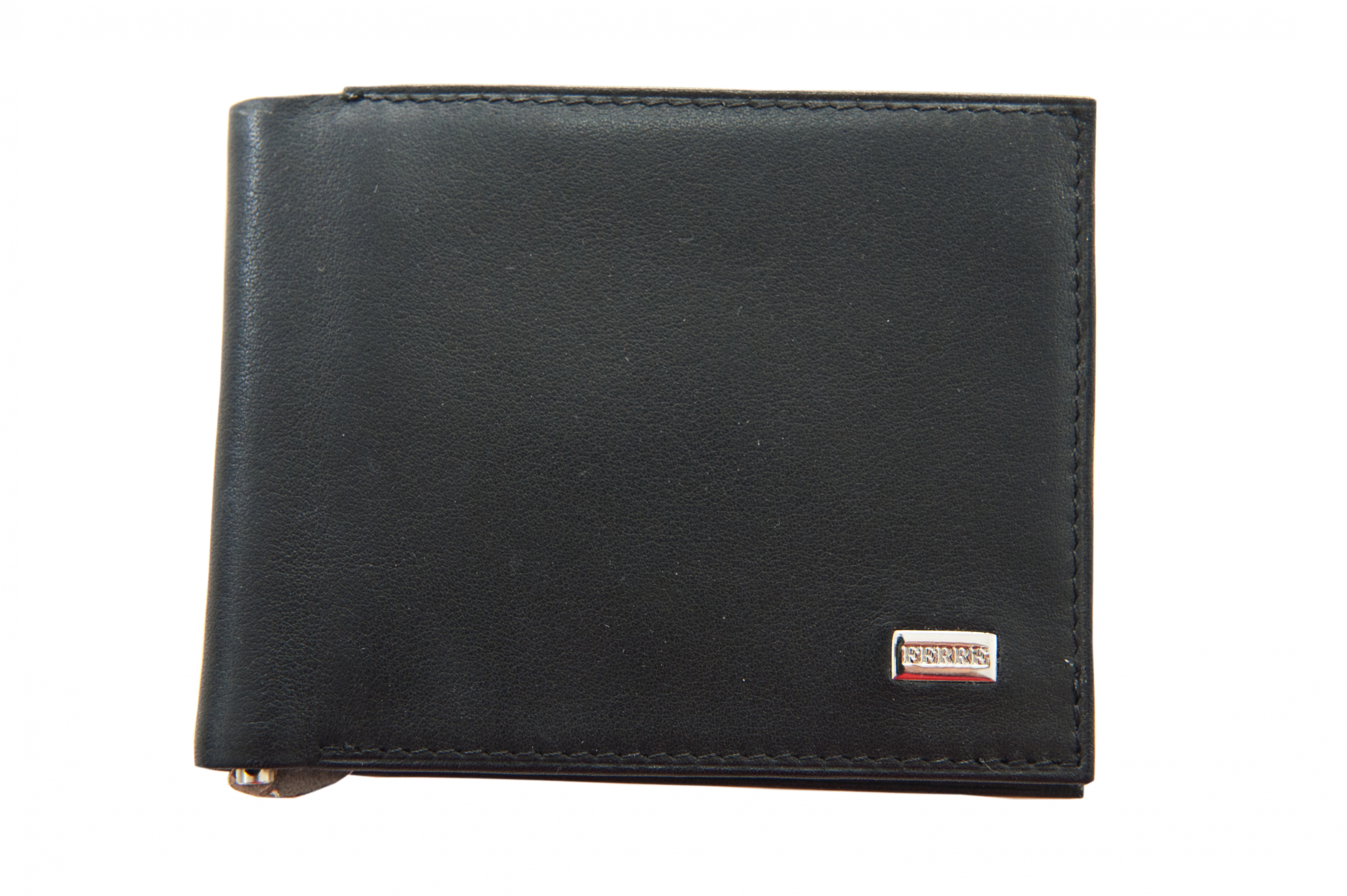 Gianfranco Ferre black leather wallet | Vintage Shop in Mykonos