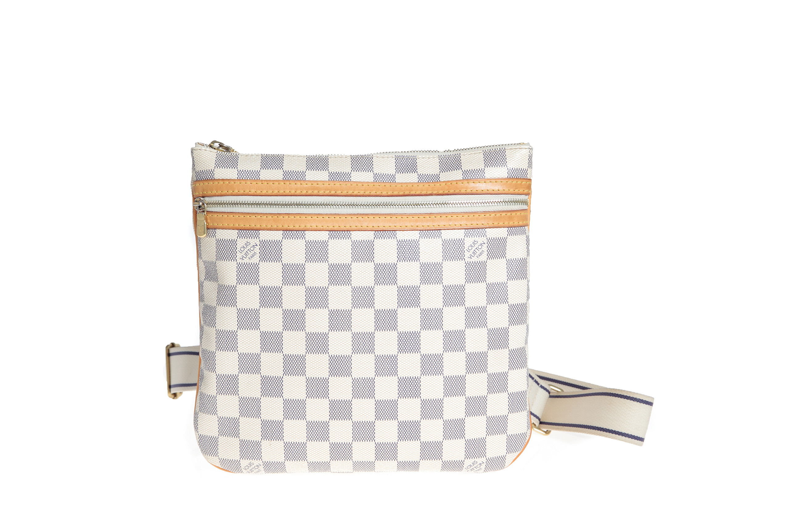 Louis Vuitton white checkered bag real for Sale in Cincinnati, OH