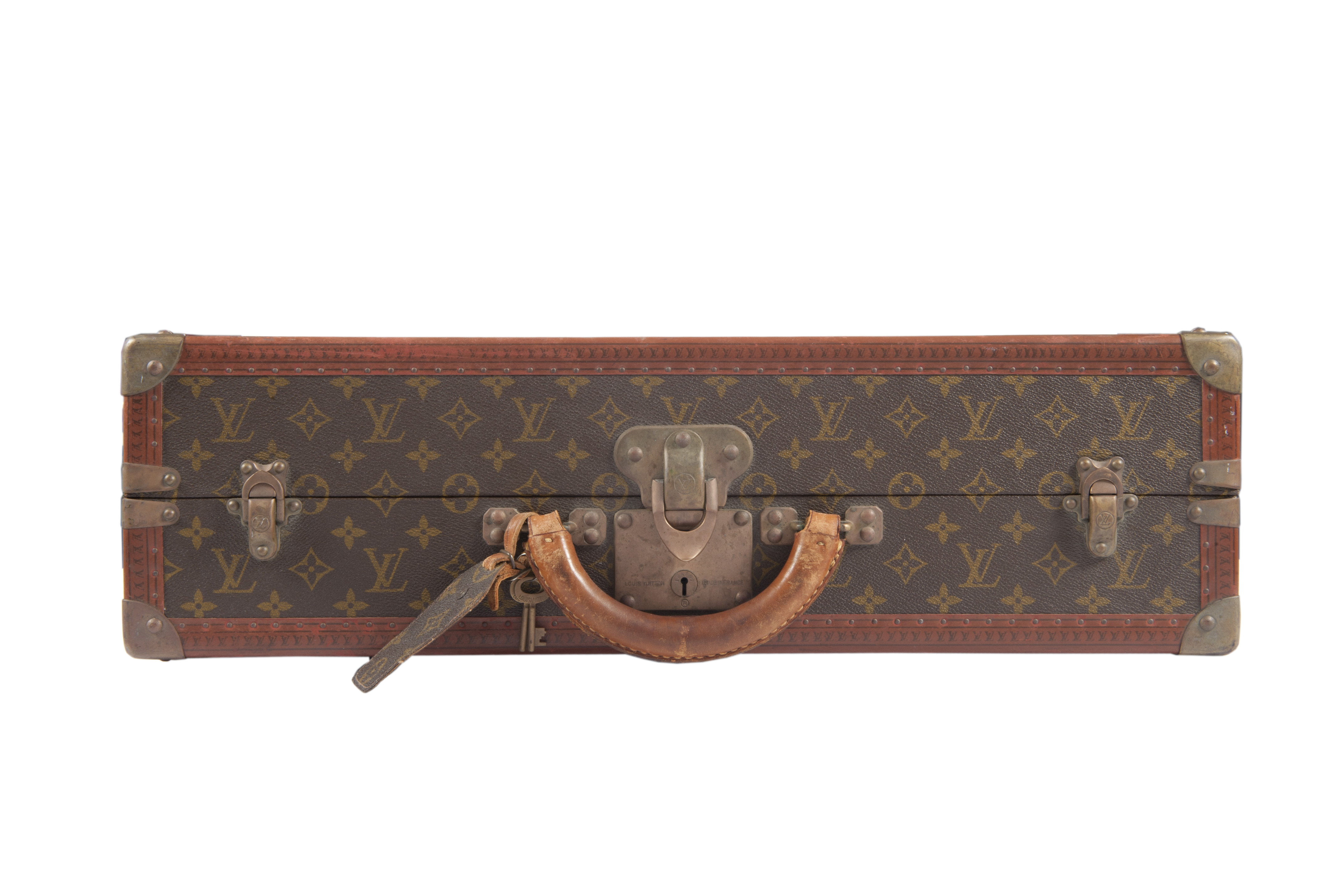 Bisten leather travel bag Louis Vuitton Brown in Leather - 32149815