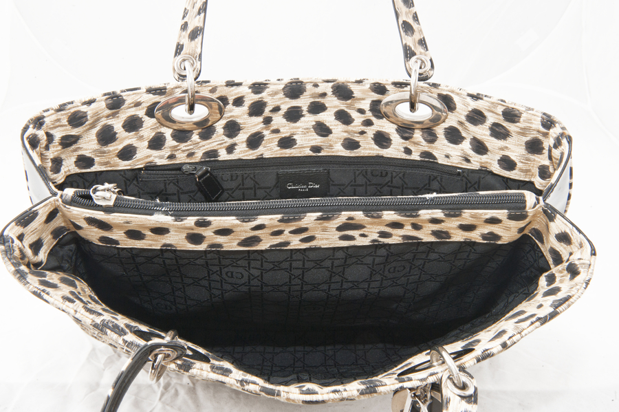 Christian Dior Leopard pattern handbag – Vintage Shop in Mykonos
